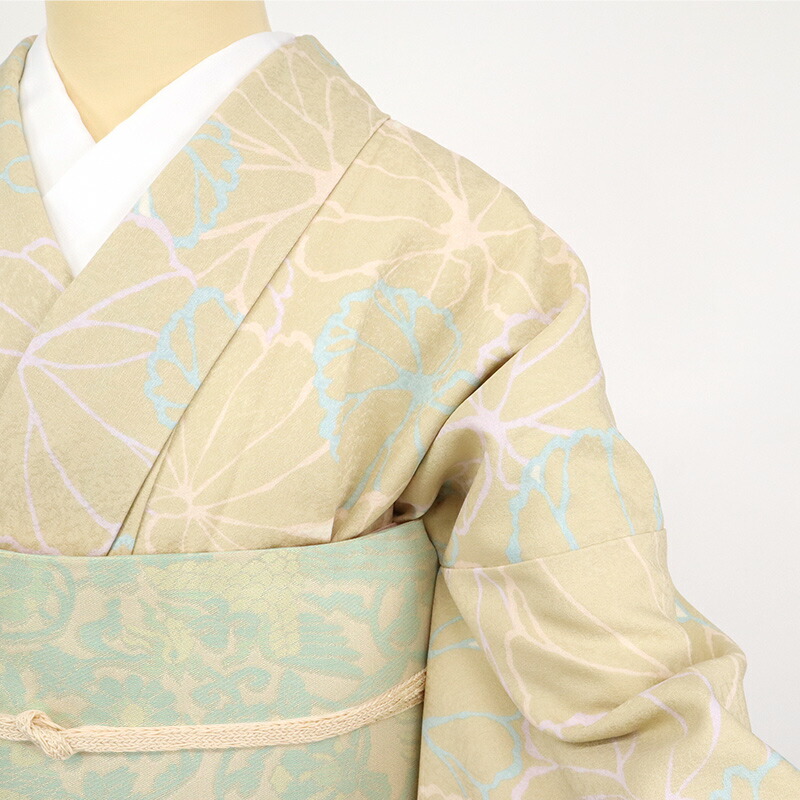 楽天市場】洗える着物 袷 東レシルック 小紋 お仕立て上がりプレタ