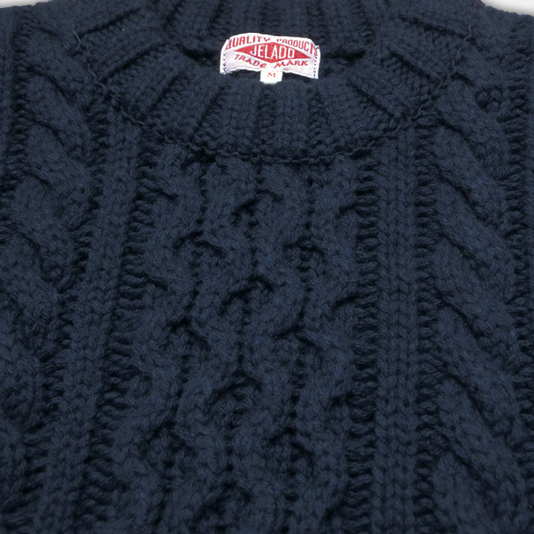 楽天市場】JELADO(ジェラード）クルーネックケーブルニット【JP13804