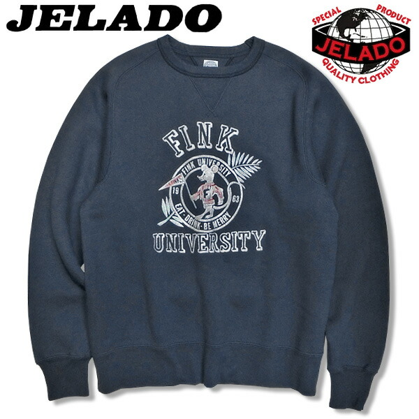 楽天市場】JELADO（ジェラード）フロッキープリントスウェットシャツ