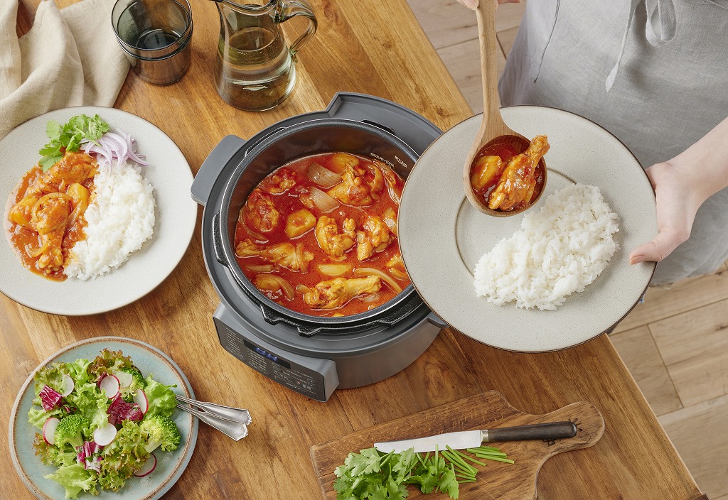 楽天市場】アイリスオーヤマ 電気圧力鍋 3L 2~3人用 グレー PC-MB3-H