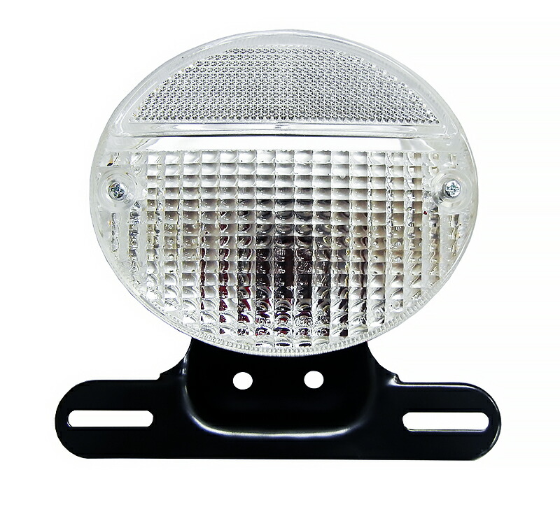 楽天市場】汎用Z2テールランプ クリアー S25ダブル球 赤 12V23/8W