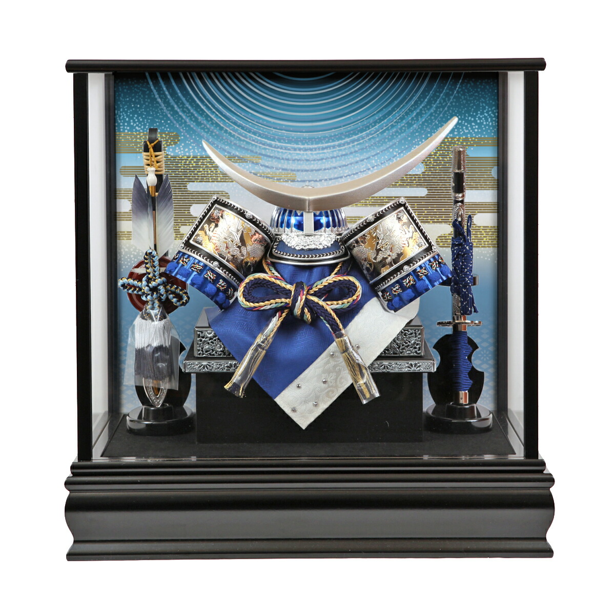 楽天市場】五月人形 コンパクト ケース飾り 兜飾り おしゃれ モダン