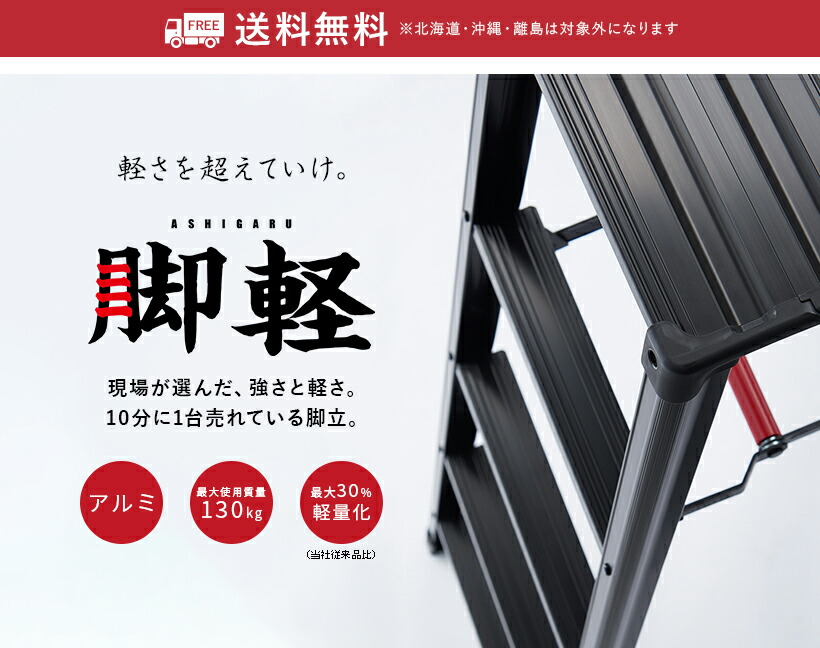 楽天市場】【 RZB-18b 】長谷川工業 ハセガワ hasegawa 専用脚立 6尺 6