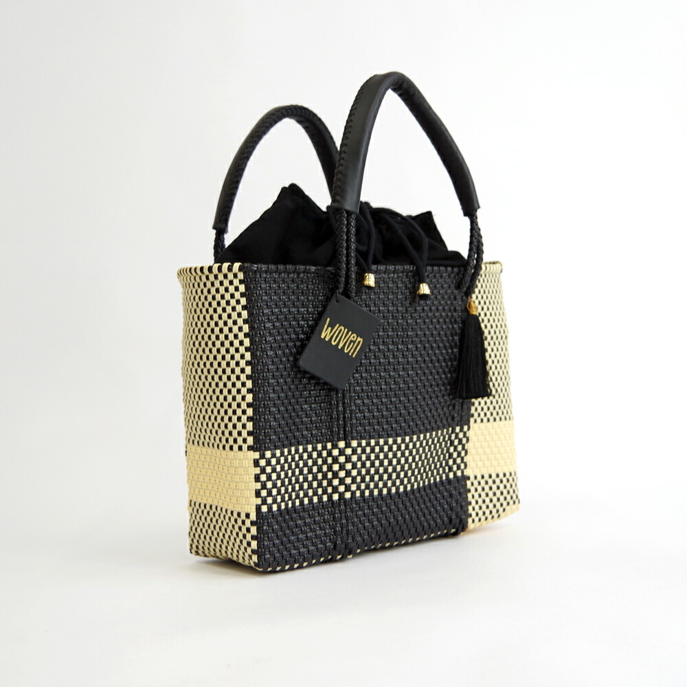 楽天市場】WOVEN ウーヴン バスケットバッグ メルカドバッグ Small