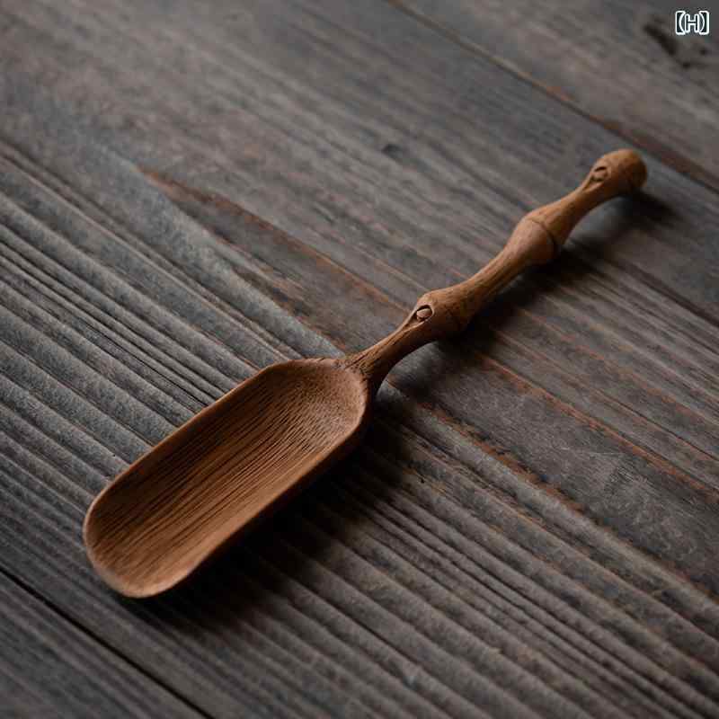 楽天市場】茶道具 天然竹製 手彫り 茶杓 茶匙 茶さじ 茶托 カップ