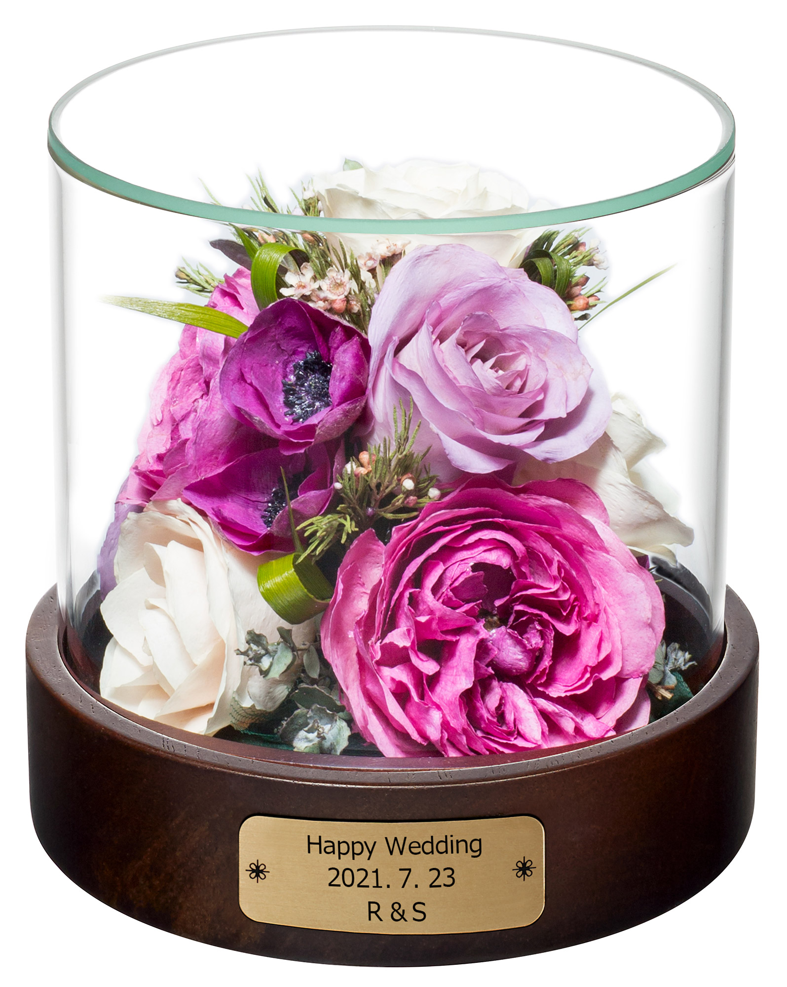 楽天市場】ブーケドライ保存立体加工 Reine De Fleur (レンデフロール