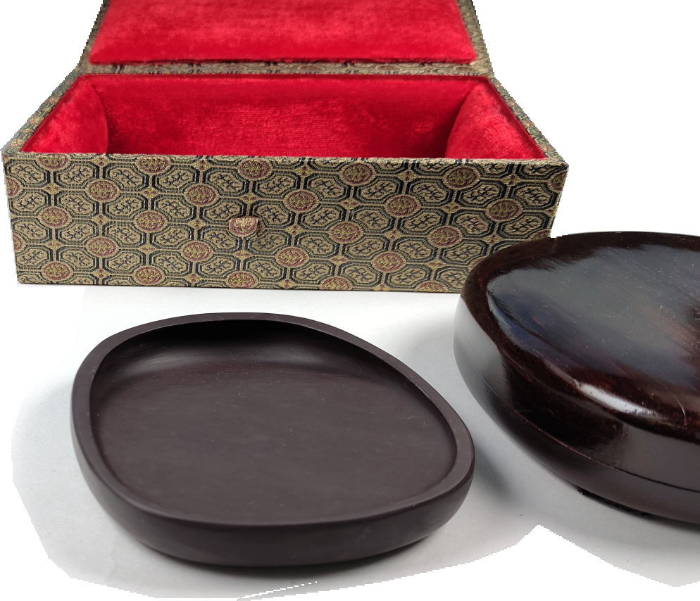 楽天市場】書道 硯 端渓 麻子坑端渓硯 薄楕円四吋 HM74 サイズ：4