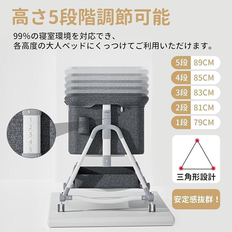 楽天市場】ベビーベッド クッション 折りたたみ ミニ 持ち運び