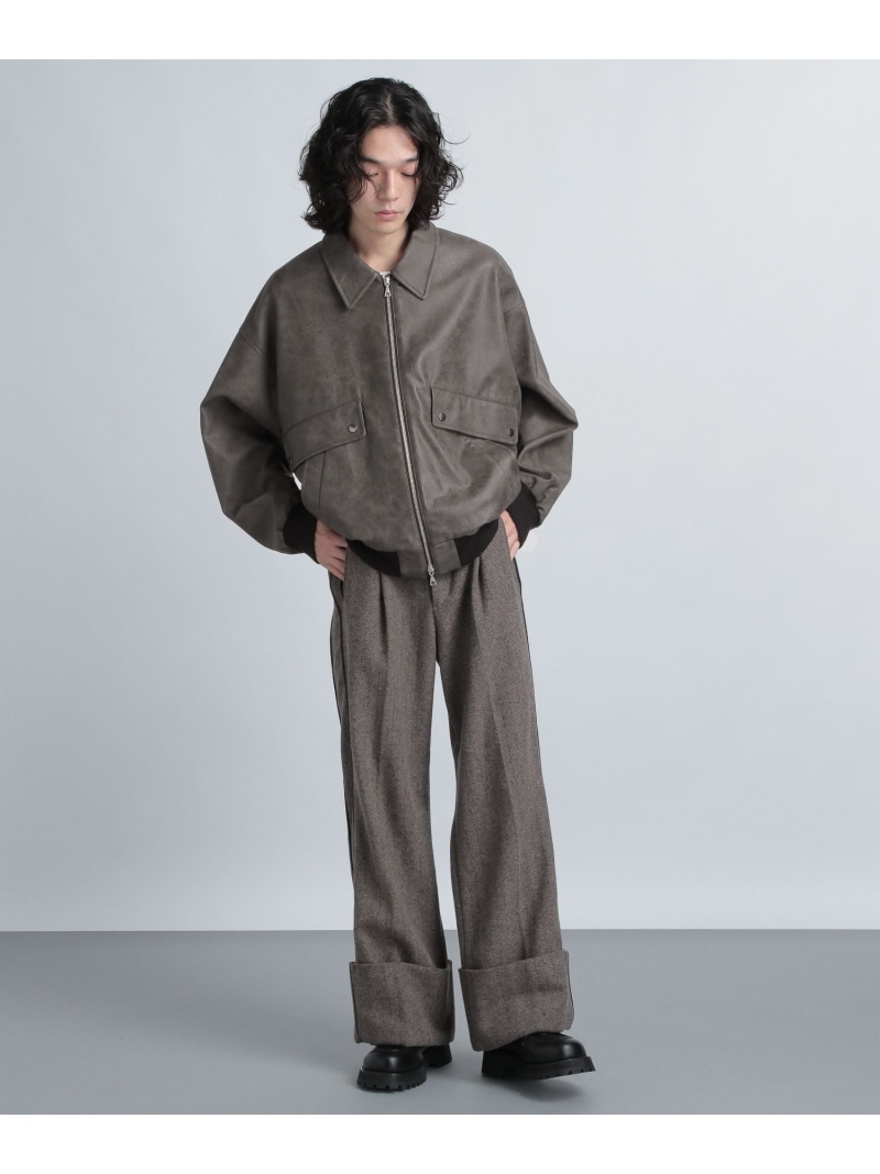 楽天市場】(M)STレザーA2ブルゾン HARE ハレ ジャケット・アウター