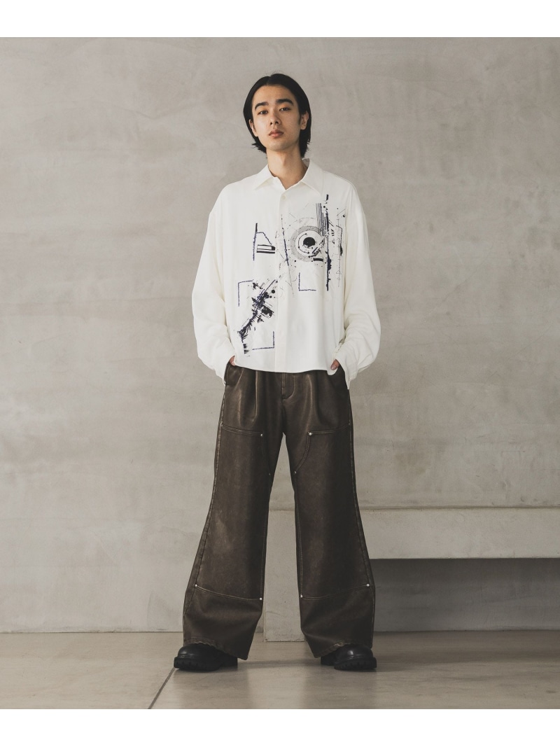 楽天市場】【SALE／38%OFF】ドローイングモチーフフロントプリント