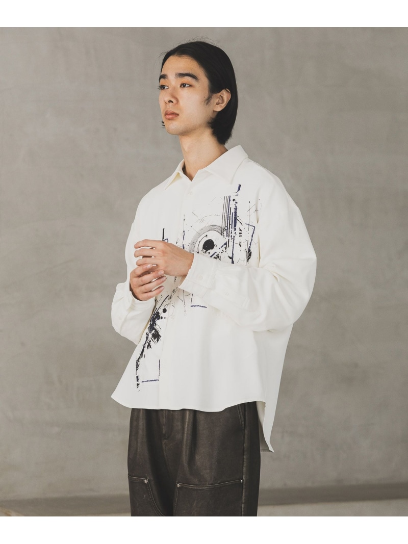 楽天市場】【SALE／38%OFF】ドローイングモチーフフロントプリント