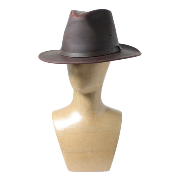 楽天市場】レビュー投稿で90日延長保証!!HENSCHEL HAT レザー 中折れ