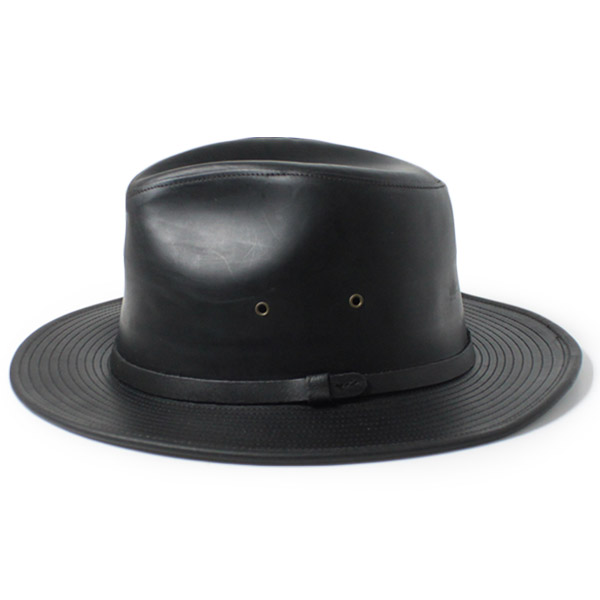 楽天市場】レビュー投稿で90日延長保証!!HENSCHEL HAT レザー 中折れ