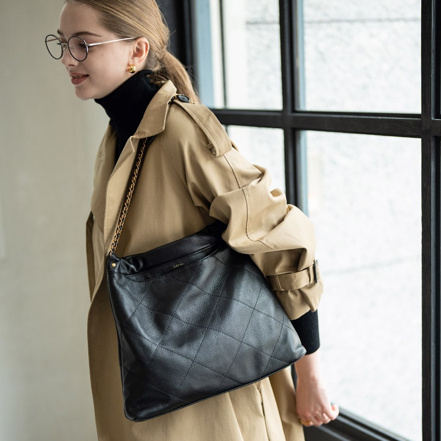 楽天市場】本革 チェーンバッグ ショルダーバッグ レディース