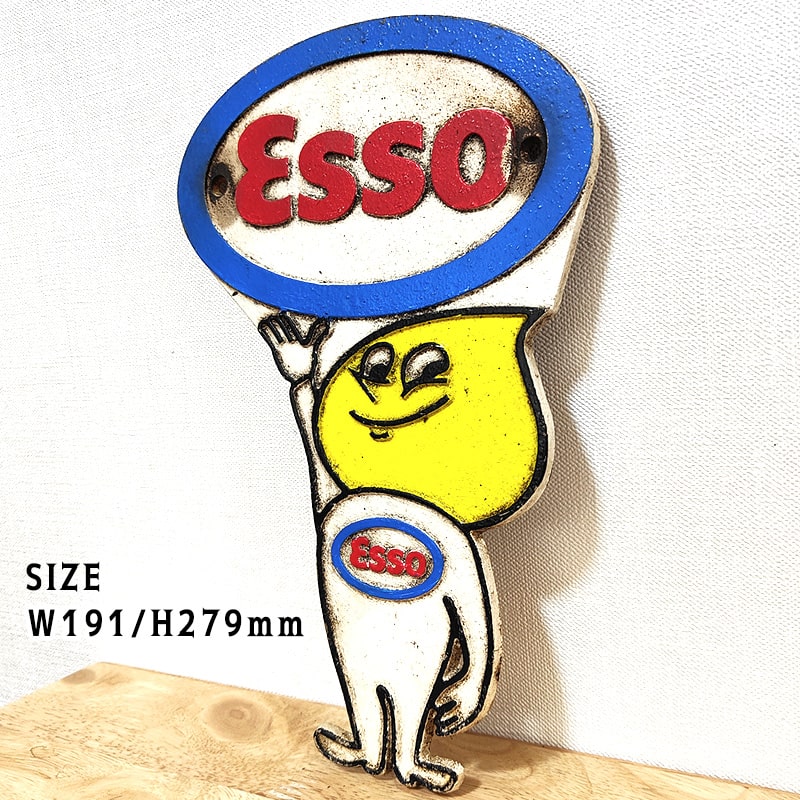 楽天市場】【スーパーSALE対象】看板 かわいい ESSO ビンテージ