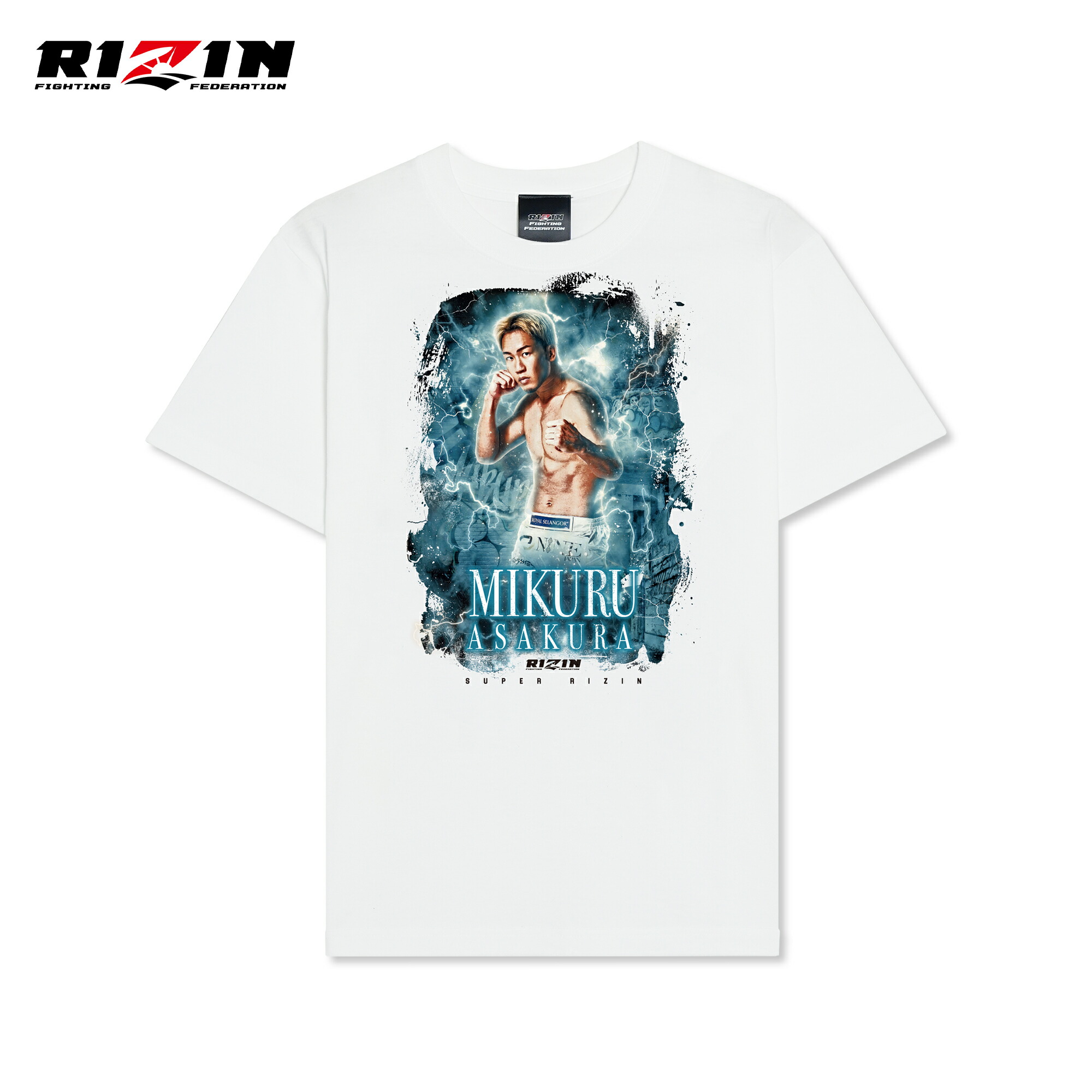 楽天市場】【 RIZIN公式 │ RIZIN 朝倉未来 Tシャツ 】 メンズ