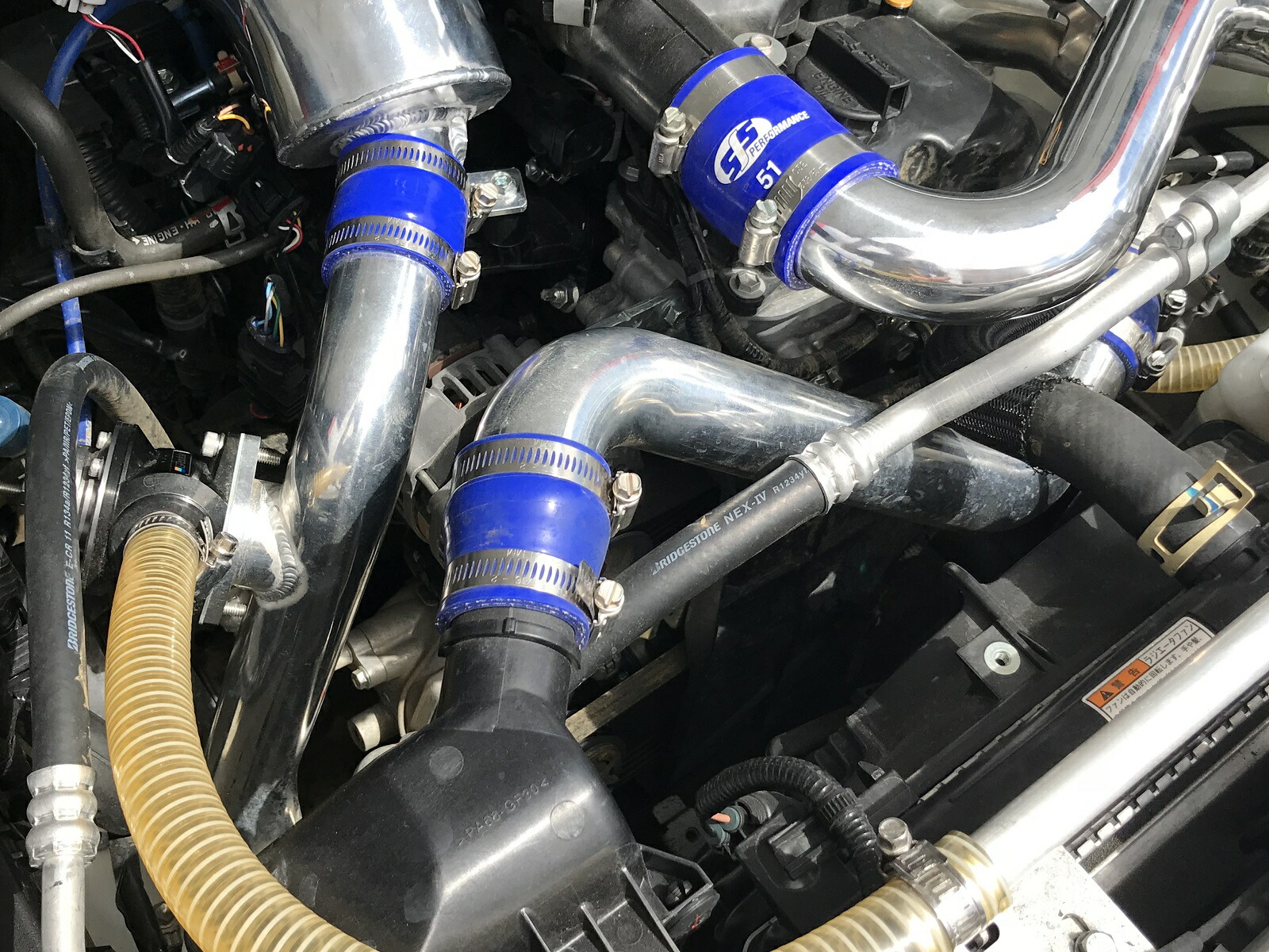 津田レーシング JB64用インタークーラー パイプセット 津田レーシング