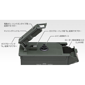 楽天市場】東京マルイ 電動式給弾器 BBオートローダー（約1600発）｜No