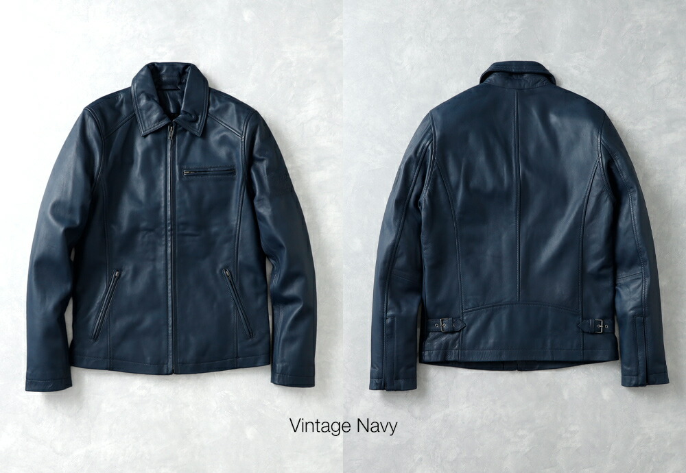 楽天市場】革ジャン メンズ ブランド 襟付き 羊革 本革 柔らかい