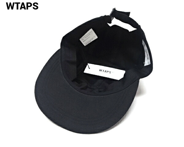 楽天市場】【WTAPS 242HCDT-HT01 T-5 01 / CAP / COTTON. SATIN BLACK