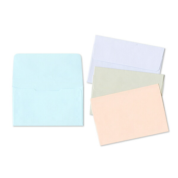 楽天市場】ミニ封筒 L 115×80mm カラー 100枚 ミニ メッセージカード