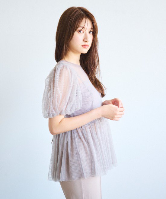 楽天市場】【即日出荷】COCODEAL ココディール チュールペプラム