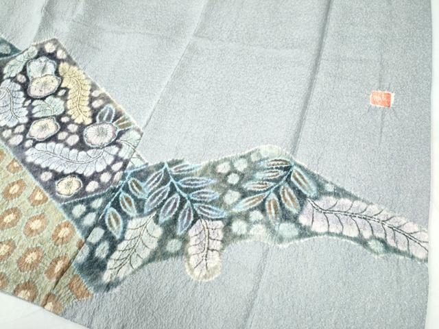 楽天市場】平和屋着物○樋熊哲也 訪問着 辻が花 絞り 手描き 金通し地