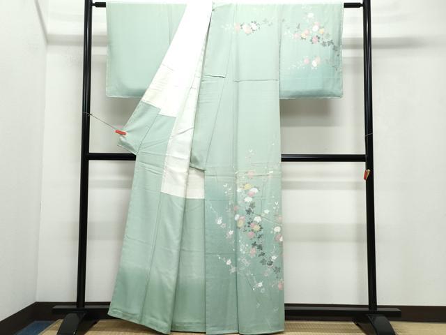 楽天市場】平和屋着物○十日町友禅作家 一梗 訪問着 枝花文 暈し染め