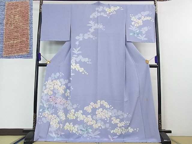 楽天市場】平和屋2□極上 十日町友禅 女流作家 遠田藤舟 訪問着 胡蝶蘭