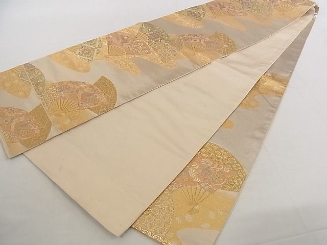 楽天市場】平和屋着物□六通柄袋帯 正倉院扇面文 金銀糸 正絹 逸品 A