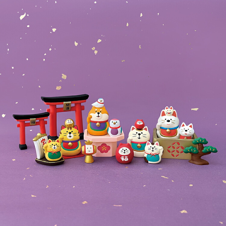 楽天市場】コンコンブル 新作 招き猫 ぶち | FUKU福MONO 豆福 2025 冬