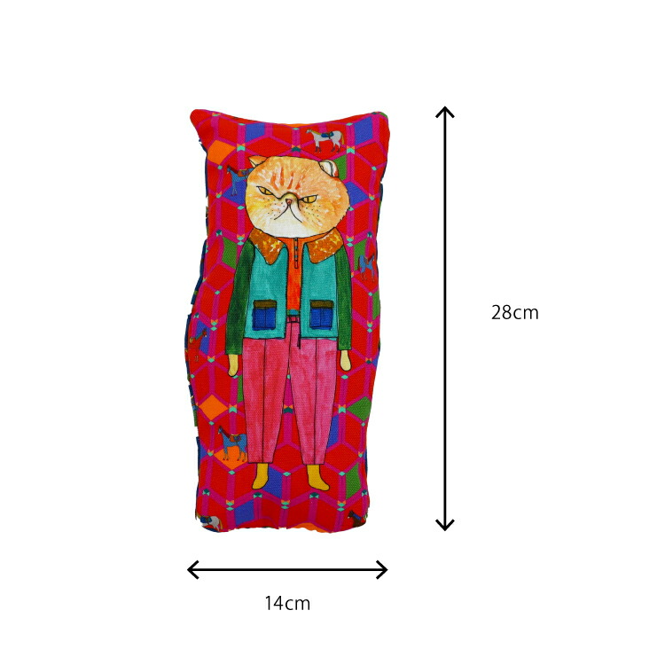 楽天市場】猫 おもちゃ キッカー / necono mannine cat doll