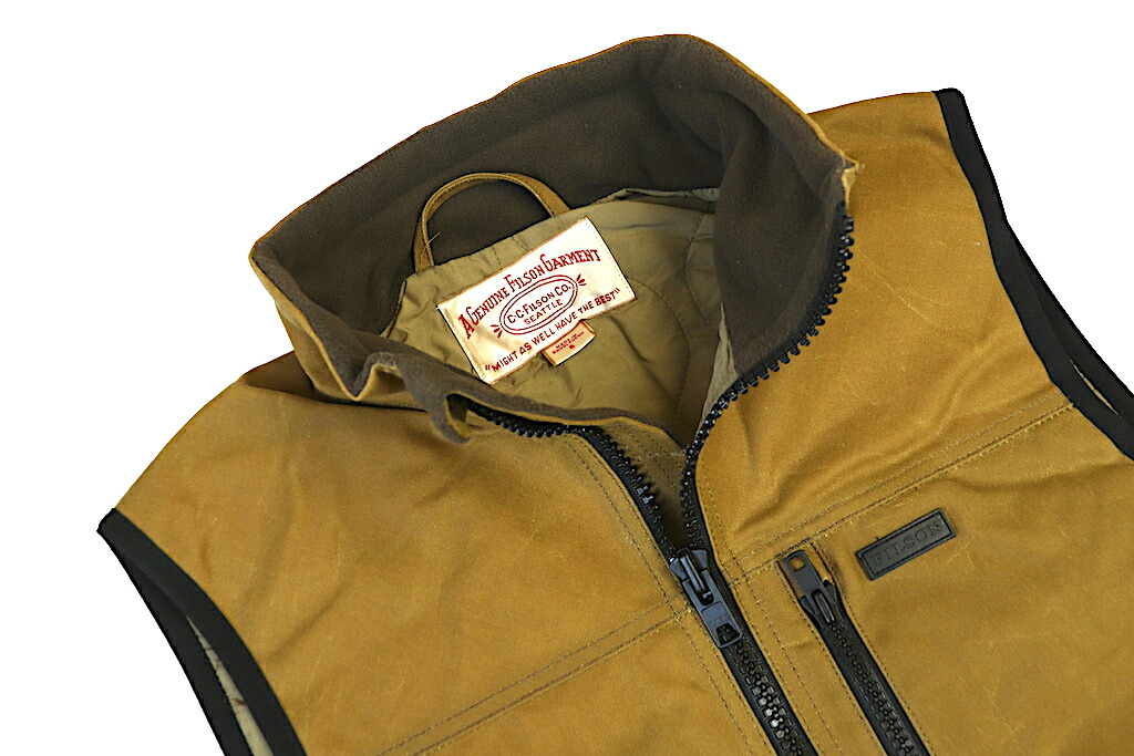 楽天市場】FILSON フィルソン 20248735 TIN CLOTH PRIMALOFT VEST