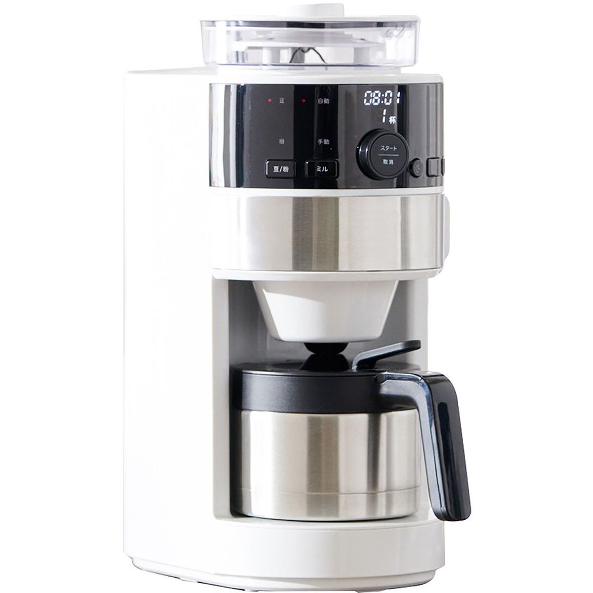 楽天市場】シロカ siroca コーン式全自動コーヒーメーカー コーヒー