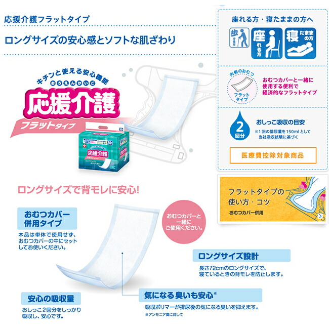楽天市場】白十字 応援介護フラットタイプ ケース(30枚×6袋）｜ 大人用