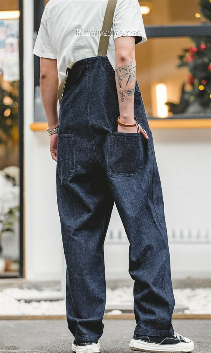 楽天市場】つなぎ デッキパンツ サロペット メンズ おしゃれ