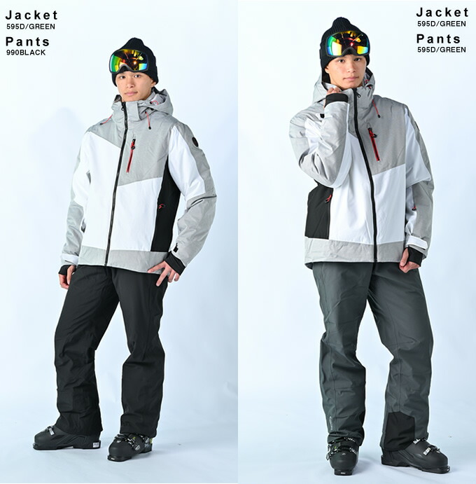 楽天市場】アイスピーク ICE PEAK スキーウェア 上下セット メンズ