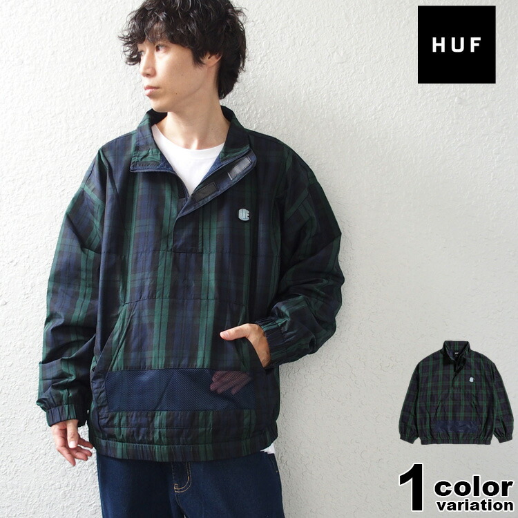 楽天市場】ハフ HUF トラックジャケット メンズ ハーフジップ