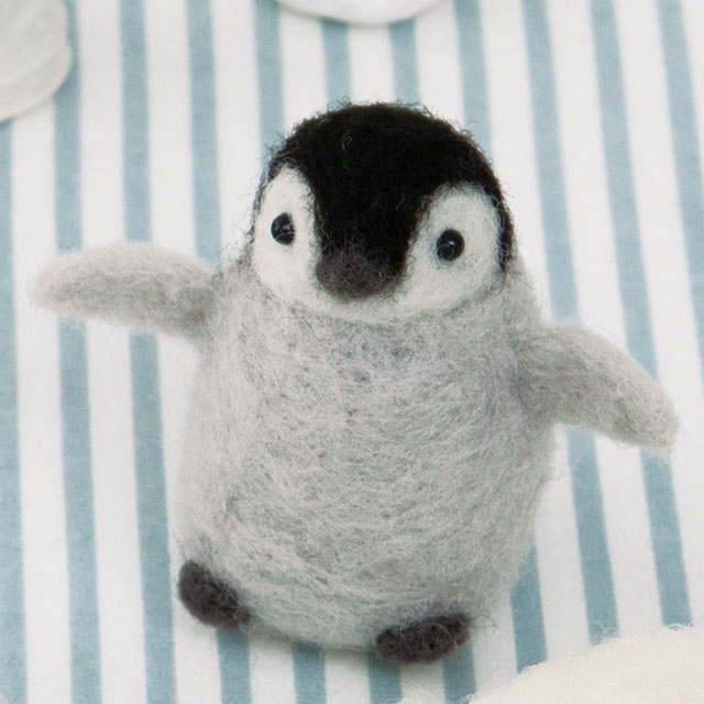 楽天市場】仲良しアザラシとペンギンの赤ちゃん 手作りキット フェルト