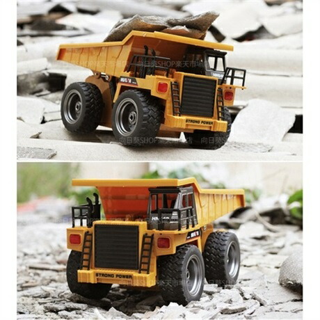 楽天市場】ラジコン ダンプカー プレゼント おもちゃ RC ラジコンカー