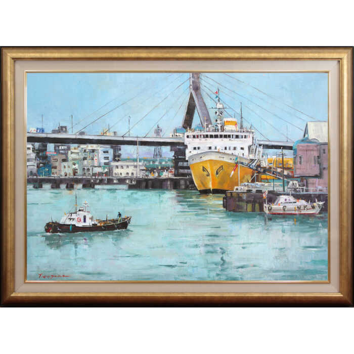 楽天市場】大きいサイズ 大きい絵 著名画家の一点物 絵画 梅沢民雄