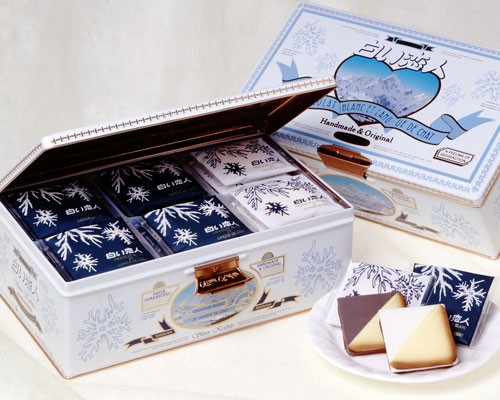 楽天市場】白い恋人 54枚入 缶入 : 北海谷