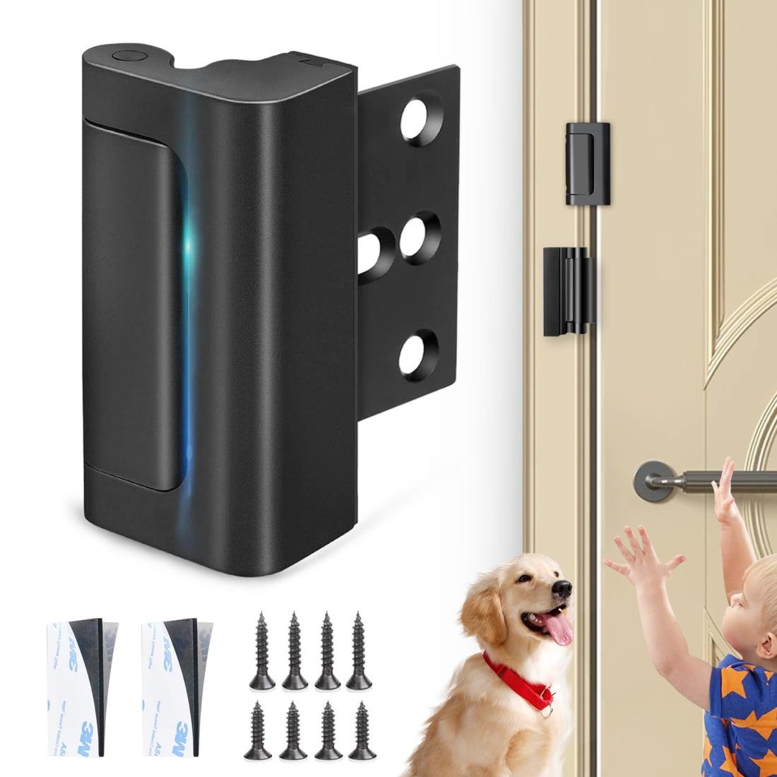 楽天市場】LolyyDens ドアロック 子供 部屋鍵後付け 【2024日本の保育