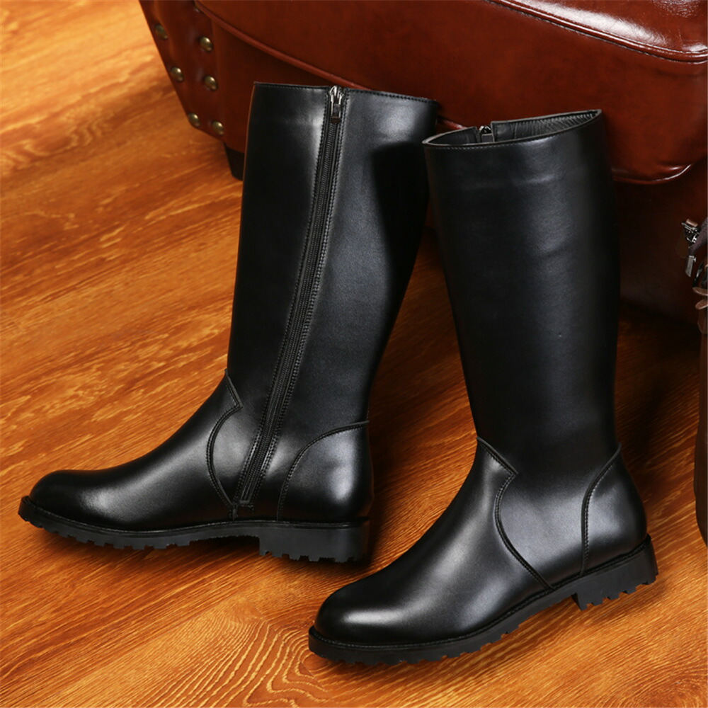 楽天市場】メンズ ロングブーツ 乗馬ブーツ ジョッキーブーツ 革ブーツ