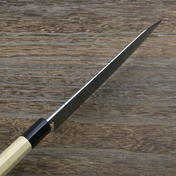 楽天市場】和牛刀 両刃 210mm 粉末ハイスR2 割込み ステンレス 水牛