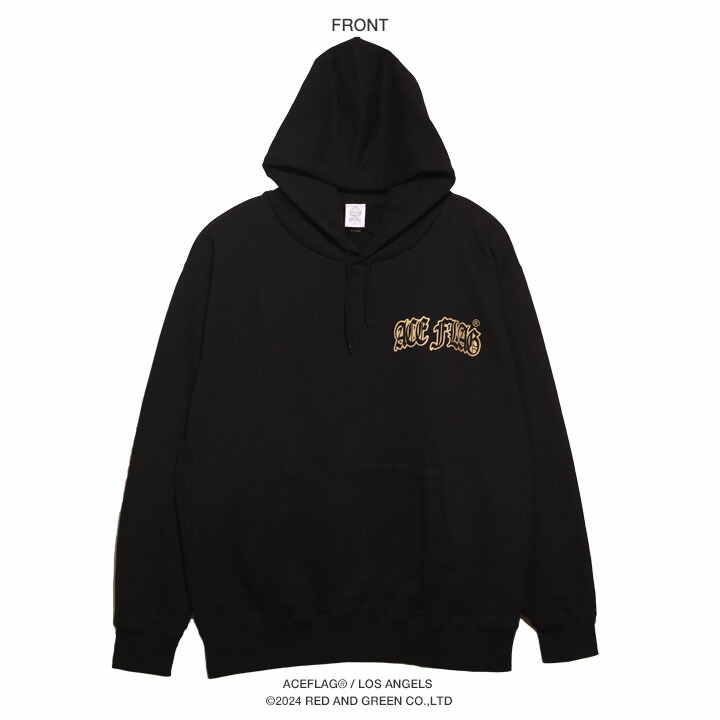 楽天市場】【50%OFF】ACE FLAG パーカー ブランド フーディ 長袖