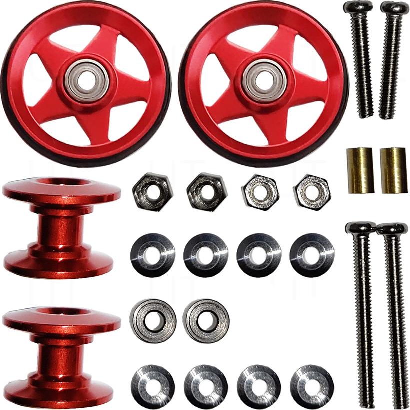 楽天市場】ミニ四駆対応 パーツ ローラー ミニ四駆用 二段ローラー