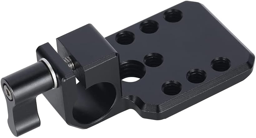 楽天市場】15mmロッドクランプ付き Miniマウントプレート 汎用 多功能