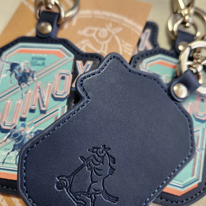 楽天市場】競走馬イクイノックス 本革キーホルダーEQUINOX