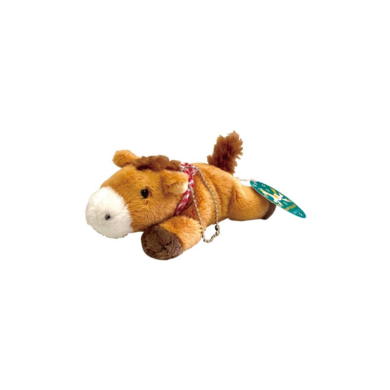 楽天市場】馬のぬいぐるみ まきばちゃん・鹿毛・KCサイズ（キー